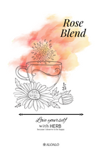 画像をギャラリービューアに読み込む, ローズブレンドハーブティー